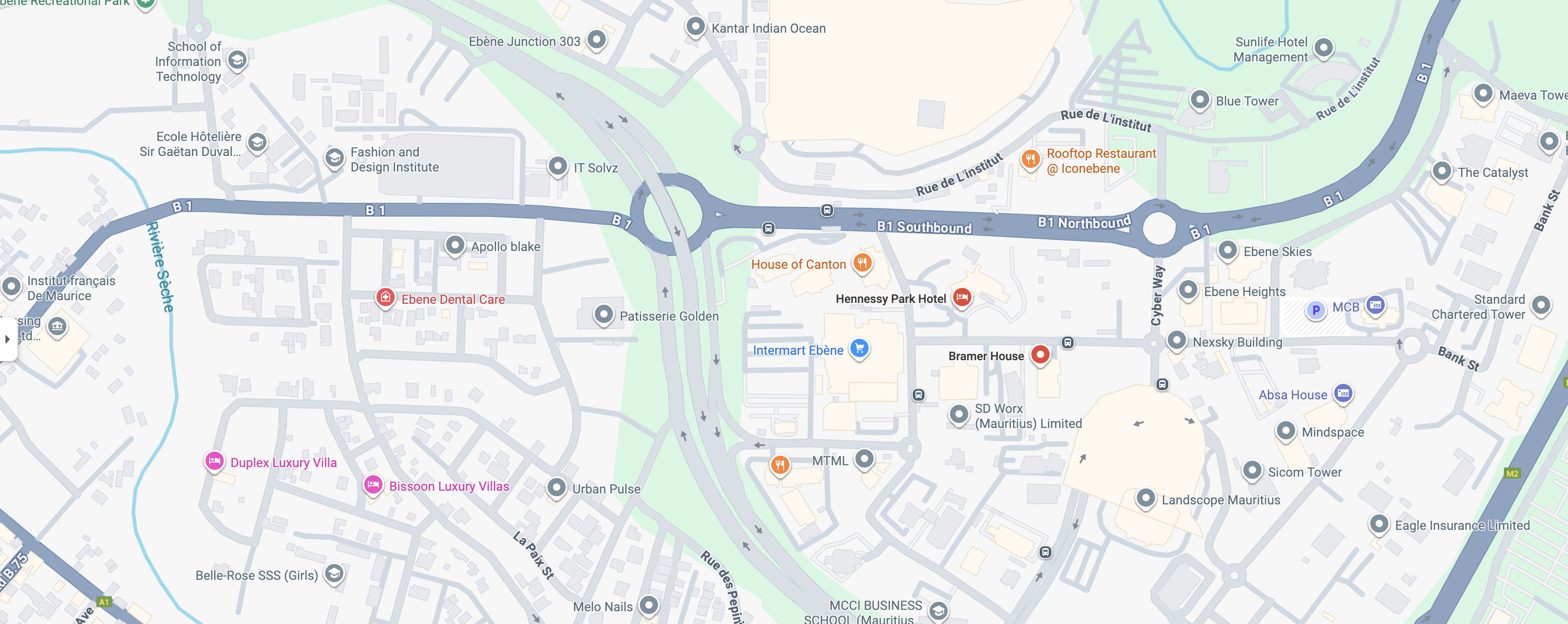 Radiant Global Fund Head Office Location - Hotel Avenue, 11th Floor, Bramer House, Ebene, Mauritius